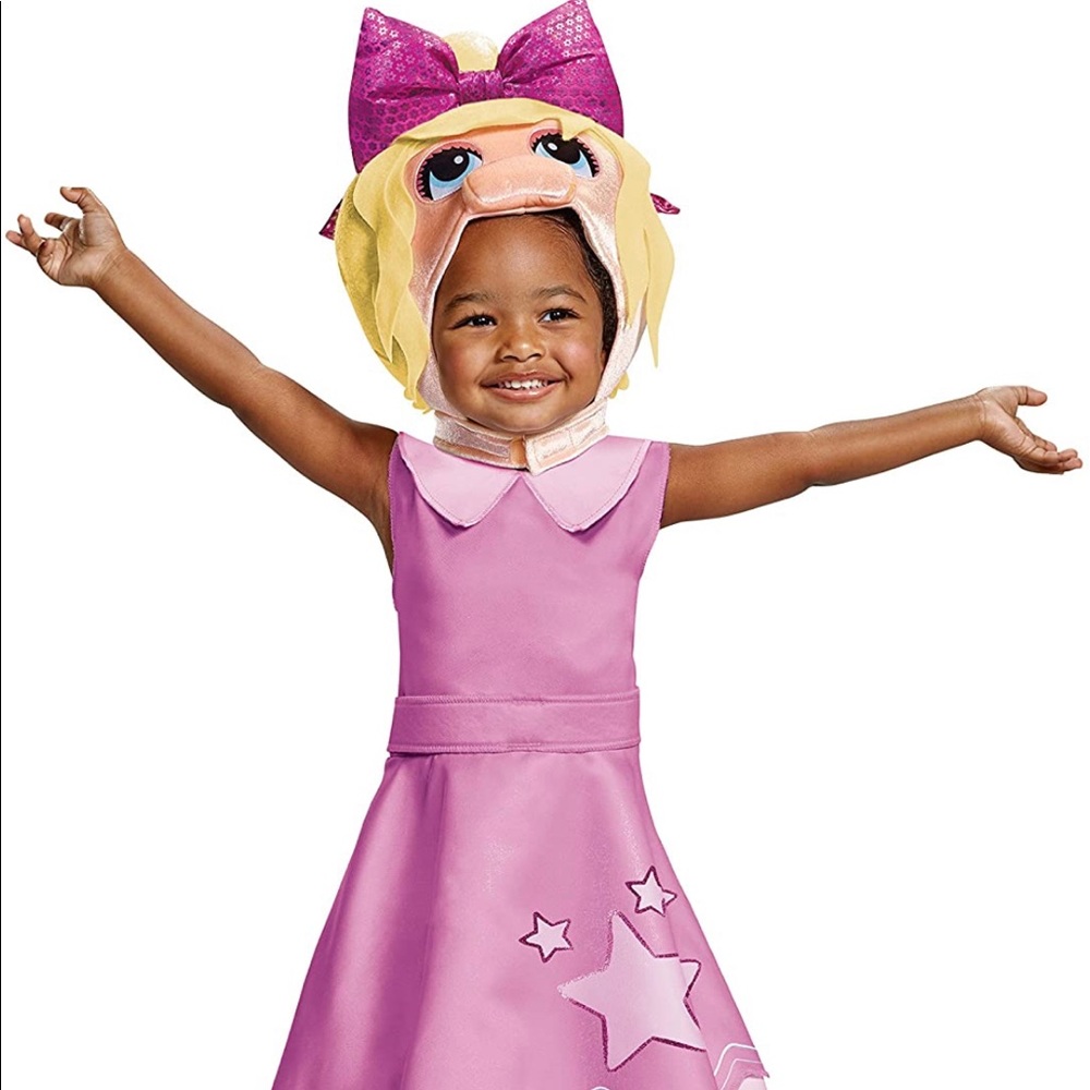 Miss Piggy muppet babies Halloween costume 2t